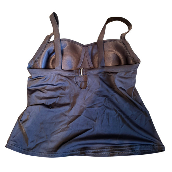 Lands' End Sz 8A Tankini Top Beach Cruise Summer Vacation Slimming Support - Picture 5 of 6